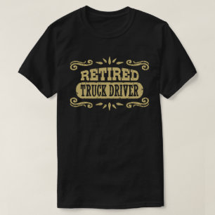 Camiseta Camionista aposentado