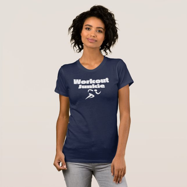 Camiseta Camisa-Ajustado fina para mulheres (Frente Completa)