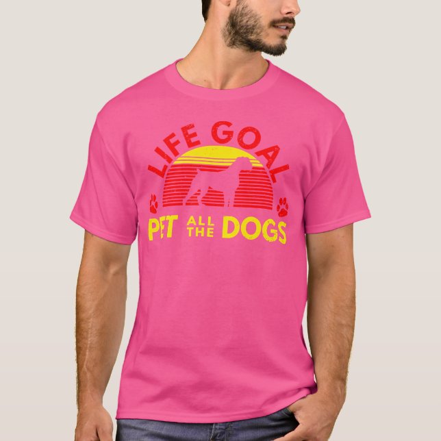 Camiseta Camisa-Boxer - Objetivo de Vida - Pet Todos Os Cãe (Frente)