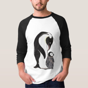 Camiseta Camisa, branco e preto do Raglan dos homens dos