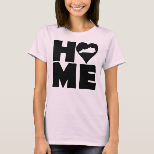 Camiseta Camisa-Camisetas do Estado do Coração do Kentuck