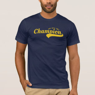 Camiseta Camisa-campeã - Estilo atende à força