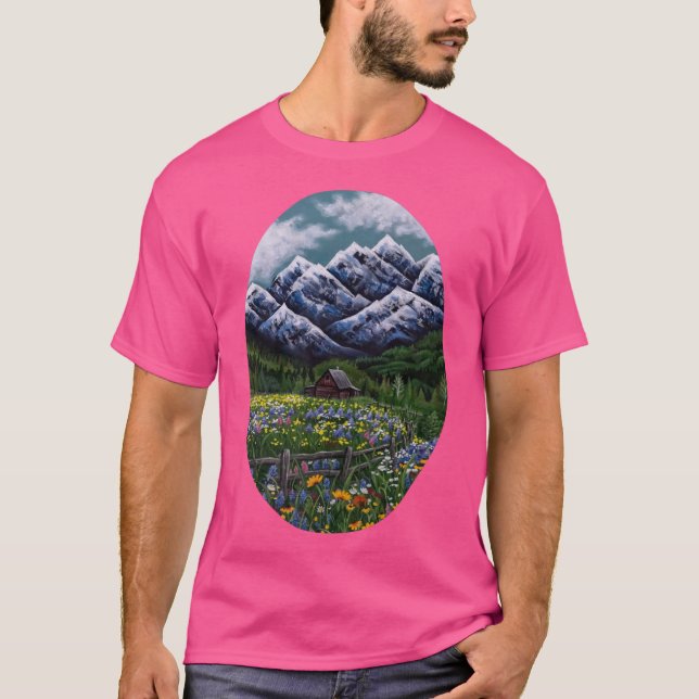 Camiseta Camisa-campo ativa T-Shirt (Frente)