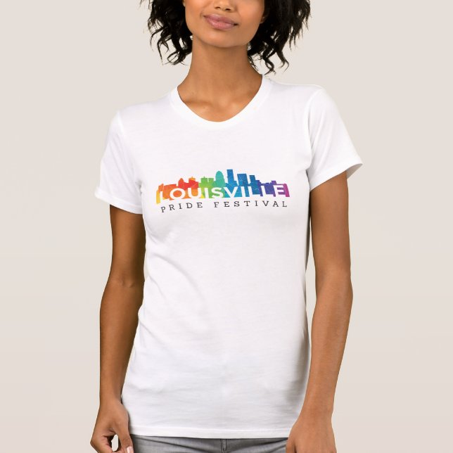 Camiseta Camisa-Canvas de Bella, de Louisville Pride (Frente)