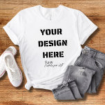 Camiseta Camisa, Carregue seu próprio Design<br><div class="desc">Camisa Carregue seu design clicando no botão azul "Personalizar".</div>