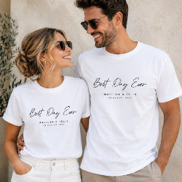Camiseta | Camisa Casal de Noivos Personalizada Me