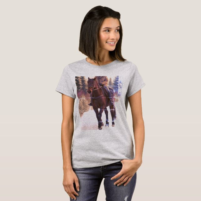 Camiseta Camisa-Cavalo (Imagem criada por grok) (Frente Completa)