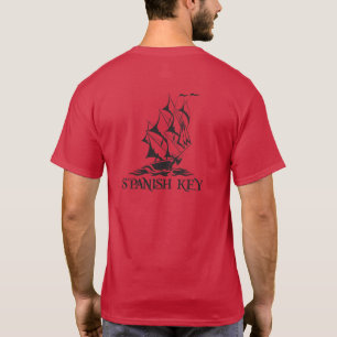 Camiseta Camisa-chave espanhola - Logotipo preto