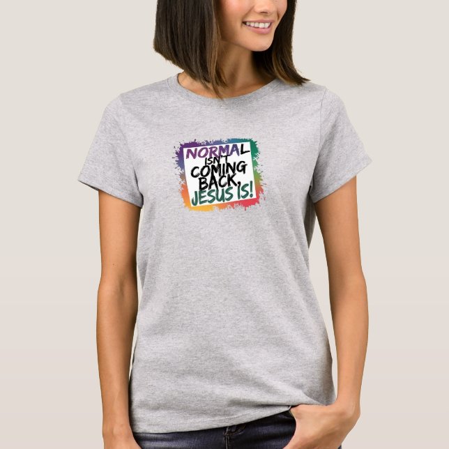 Camiseta Camisa-cristã normal não volta (Frente)