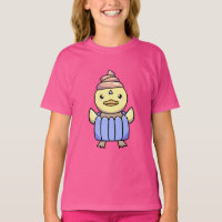 Camisa-Cupcake Cute Kawaii Chibi para Crianças