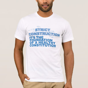 Camiseta "Camisa da construção restrita"