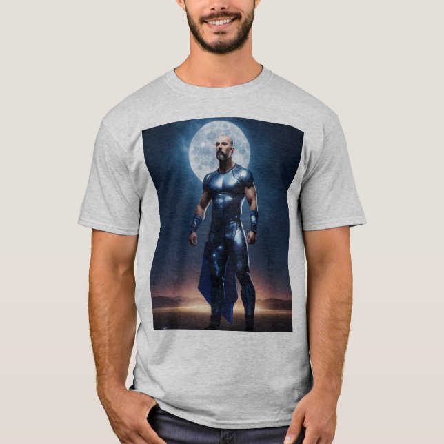 Camiseta "Camisa de Guerreiro Incrível" (Frente)