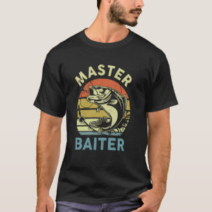 Camiseta Camisa-de-Pesca-Isca-Mestra Pai-de-Bass Papai Engr