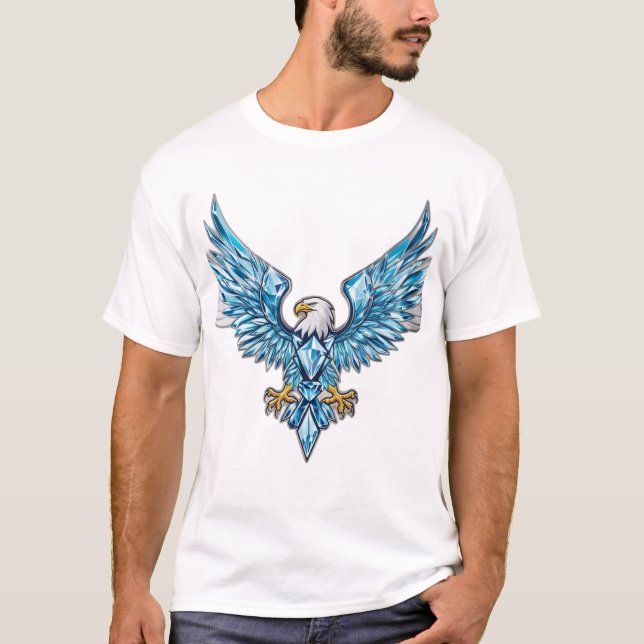 Camiseta "Camisa de T-Éagle Cristal Vitória" (Frente)