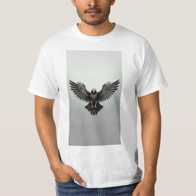 Camiseta Camisa-Design da-águia majestosa - Loja Jhajjhale  (Frente)