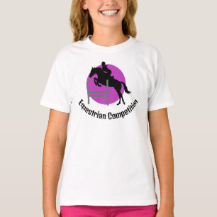 Camiseta Camisa-Design equestre