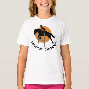 Camiseta Camisa-Design equestre