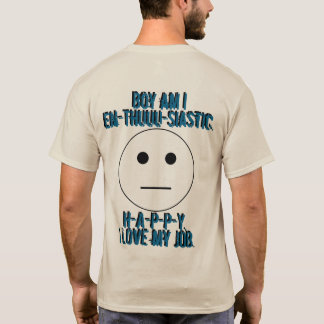 Camiseta "Camisa do divertimento imperativo"