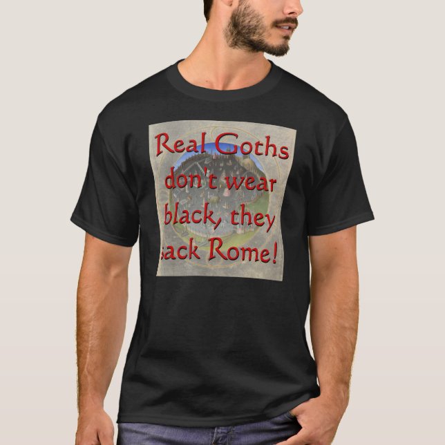 Camiseta Camisa: Góticos reais (Frente)