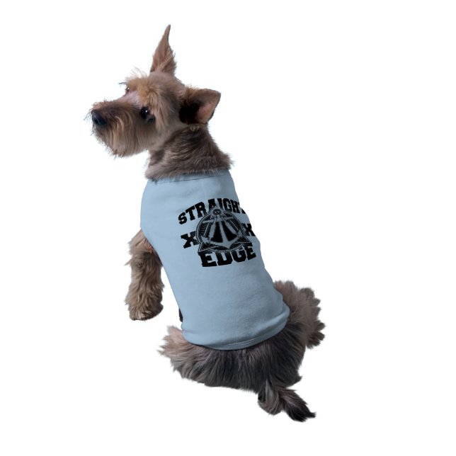 Camiseta Camisa Hetero Edge Compass Doggie Ringer (Verso)