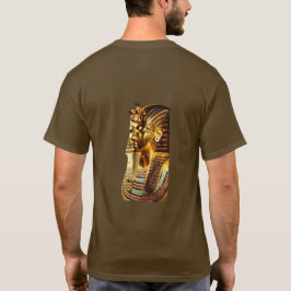Camiseta “Camisa King Tut Faraó com Impressão nas Costas |