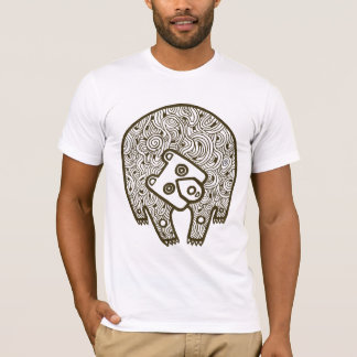 Camiseta Camisa-luz do urso