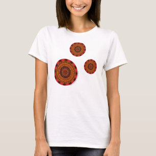 Camiseta Camisa-luz feminina de Mandala
