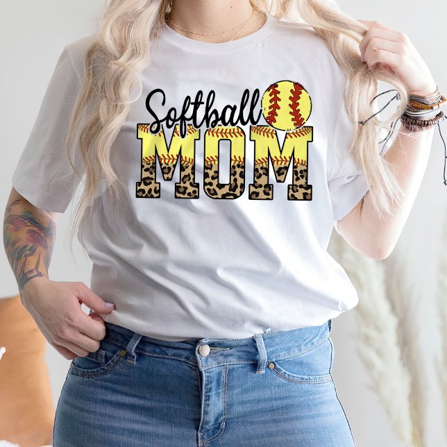 Camiseta Camisa-mãe de softball, Camisa-T de baseball (Criador carregado)