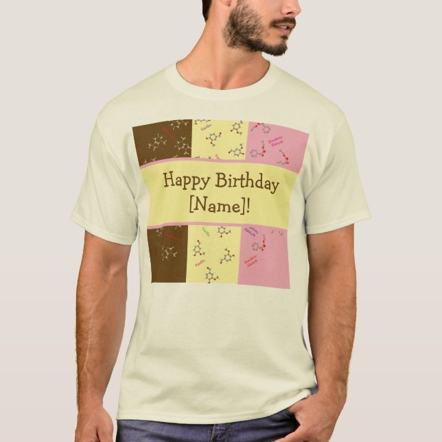 Camiseta Camisa-mãe do Partido Sorvete napolitano (Frente)