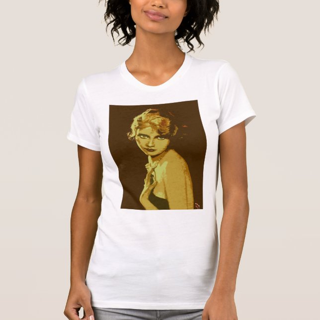 Camiseta Camisa-moda feminina de 1930 (Frente)