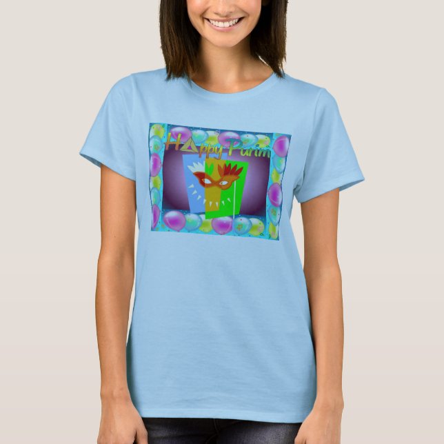 Camiseta Camisa-Mulheres de Purim (Frente)