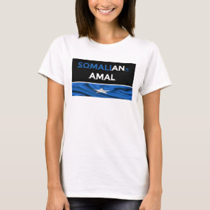 Camiseta Camisa-Mulheres Somali-Amal
