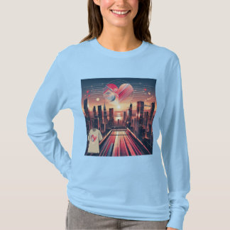 Camiseta Camisa-Namorados Móvel Feliz