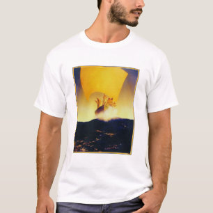 Camiseta Camisa:  Navio de pirata - por Maxfield Parrish