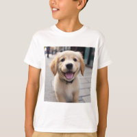 Camisa-Ouro-Retriever - Camisas-Animais Cuecas