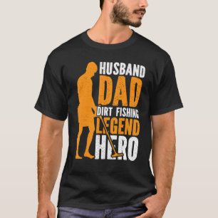 Camiseta Camisa-Pai-maria Lenda de pesca Lenda-Herói Metais