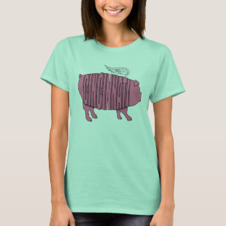 Camiseta Camisa-Porcos Voadores Cincinnati