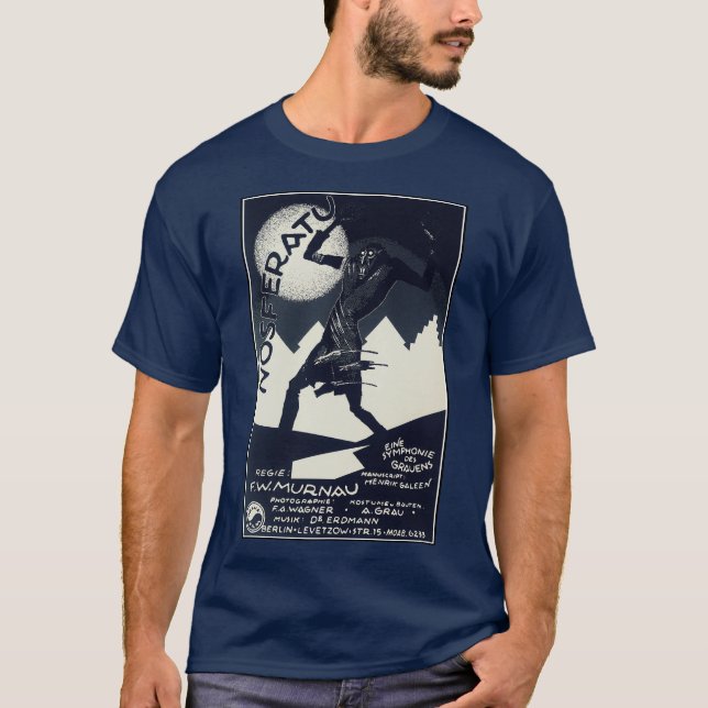 Camiseta Camisa-Poster NOSFERATU 1922 (Frente)