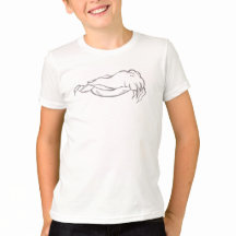 Camisa-Roupa americana do Cuttlefish Kid