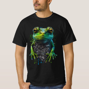 Camiseta Camisa-Sapo futurística Legal - Um Salto no Futu