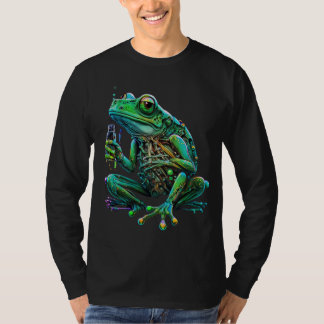 Camiseta Camisa-Sapo futurística - Um Salto para o futuro