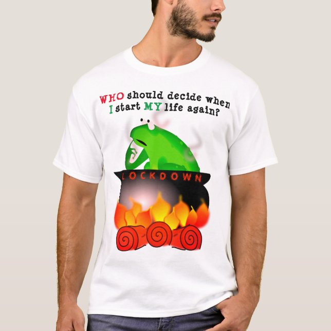 Camiseta Camisa-sapo (leve) (Frente)