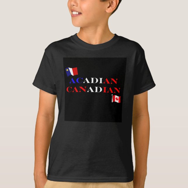 Camiseta Camisa-T Acadiana para Crianças (Frente)