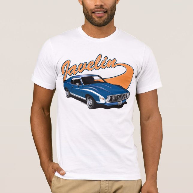 Camiseta Camisa-T AMC Javelin (Azul) (Frente)