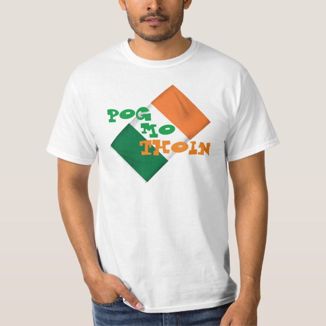 Camiseta Camisa-T básica de homem POG MO THOIN (Frente)