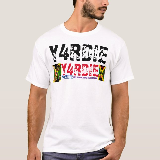 Camiseta Camisa-T básica de homem Y4RDIE (Frente)