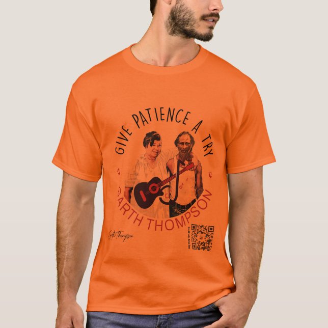 Camiseta Camisa-T básica de homens (Frente)