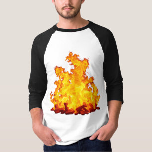 Camiseta Camisa-T Básica de Raglan, Capa 3/4, de Homens de