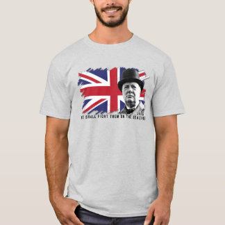 Camiseta Camisa-T básica de Winston Churchill Men