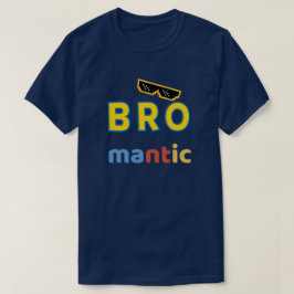 Camiseta Camisa-T "Bro-manta" Engraçada de Homens